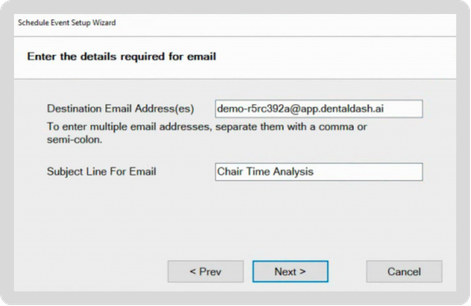 EXACT email details